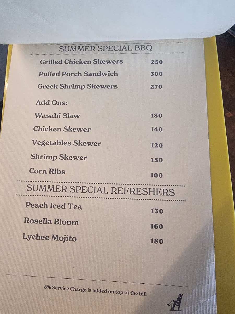 Menu - Porch Coffee photo 1